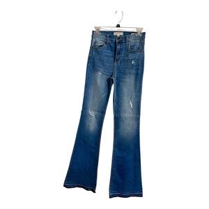 Stylish Blue Flare Jeans